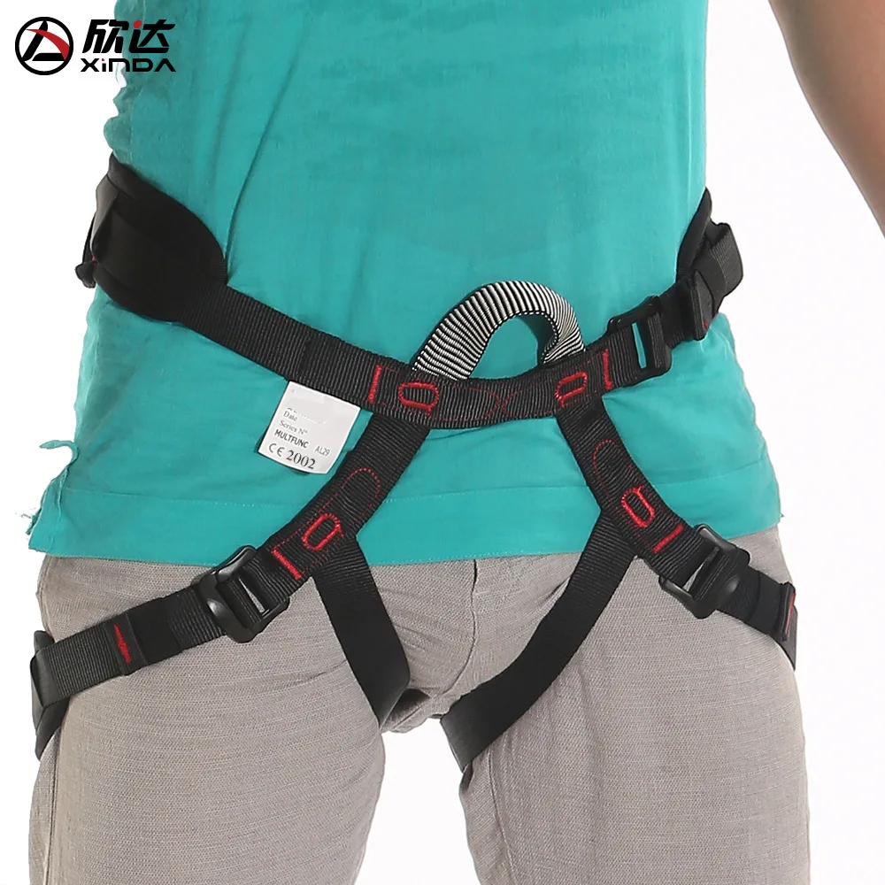 Outdoor Mountaineering High-Altitude Operation Safety Belt Fire Rescue Half Body Climbing Expansion P124