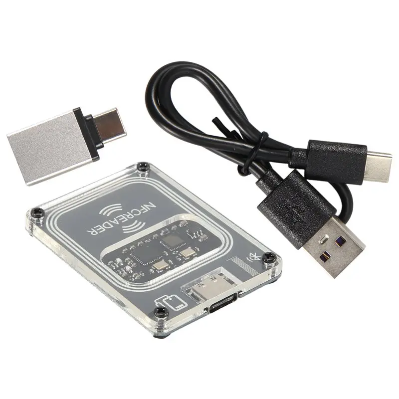 Multi Function PCR532 RFID Bluetooth Wireless Module IC Card Reader Writer RFID Emulator Minicopy With Type-C Interface