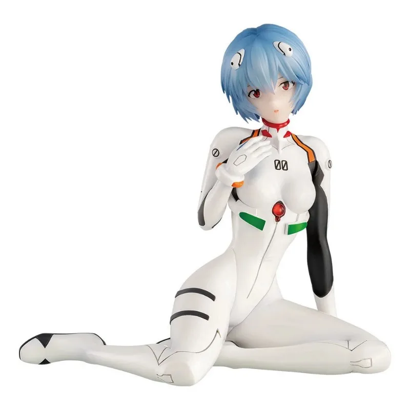 Bandai Original Ichiban Kuji Eva Evangelion Heroines Ayanami Rei Asuka Genuine PVC Anime Action Figure Model Collectible Toys