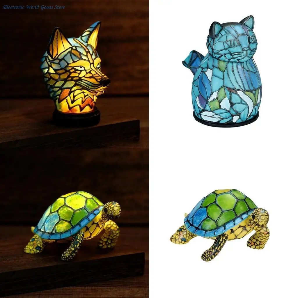 A3PD Multi functional Animal Series Table Night Light Decorative Lamp for Versatile