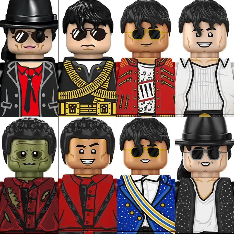 TP1062 Michael Mini Action Figures Movie Series Building Blocks Bricks Figures Children Toys