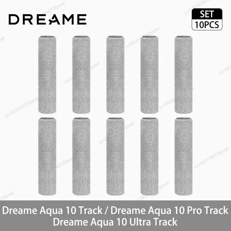 Dreame Aqua 10 Track / Aqua 10 Pro Track / Aqua 10 Ultra Track Accessoires Hoofdzijborstel Track Mop Doek Filter Stofzak 