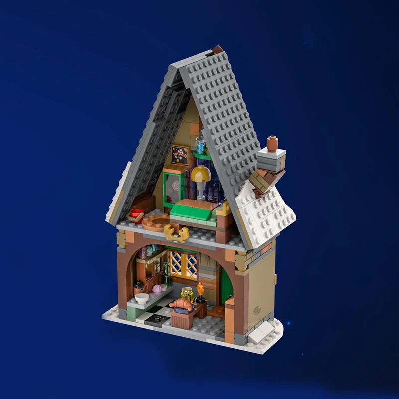 468 PCS MOC Customize Expansion Of Medieval Villages Technical Building Blocks Model Education DIY Assembly Toys For Kids Gift