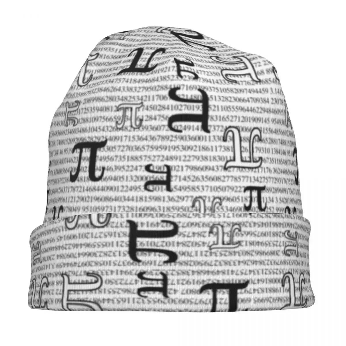 Digits Of Pi Science Math Cap Cool Unisex Outdoor Skullies Beanies Hats Spring Warm Multifunction Bonnet