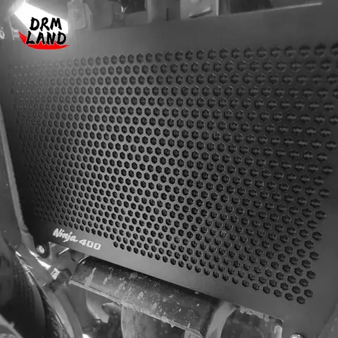 Motorcycle Accessories Radiator Grille Guard Cover Grill Protector Aluminum For Kawasaki Ninja400 ninja 400 Z400 Z 400 2018 2019