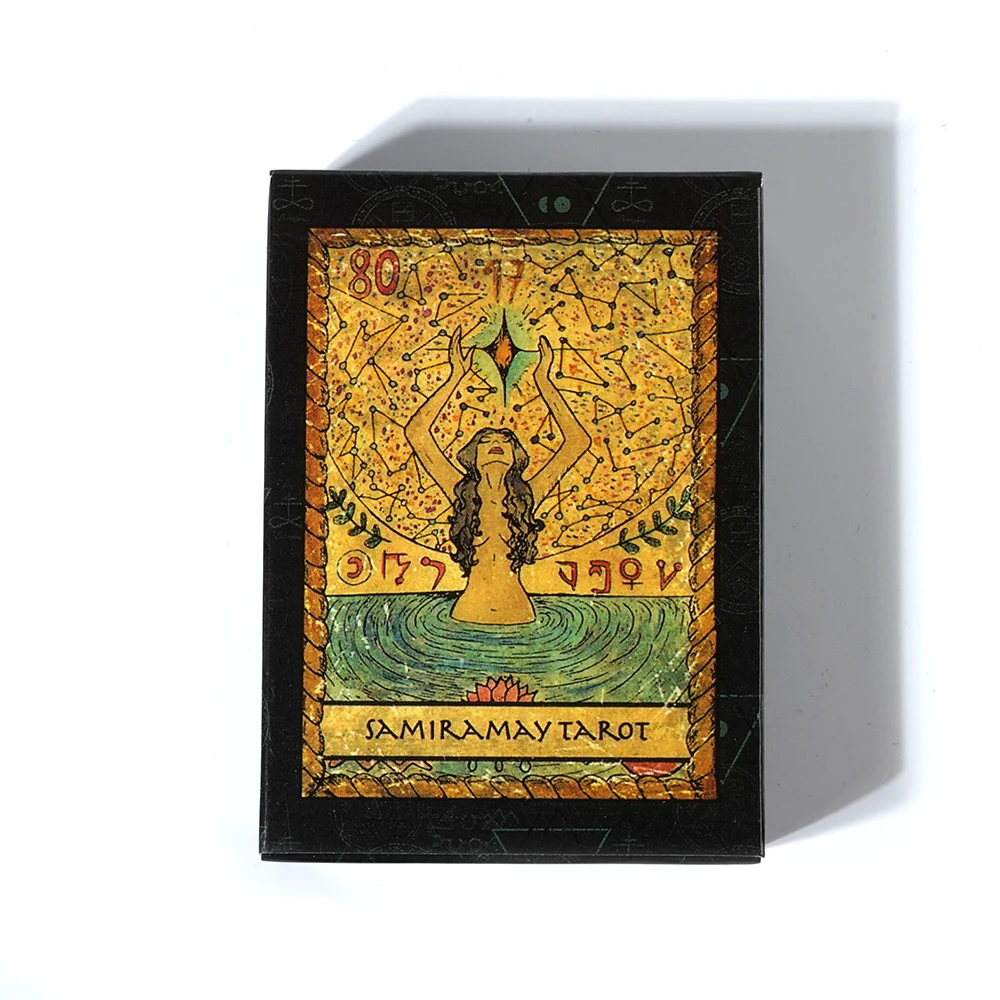 Samiramay Tarot Deck with Guide Full Deck 78 Cards For Beginners And Collectors 78 card with booklet English