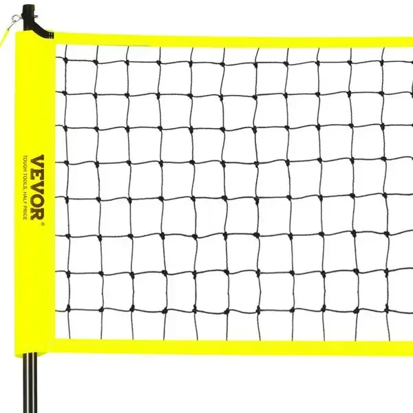 

Outdoor Portable Volleyball Net System, Adjustable Height Steel Poles, Professional Volleyball Set
