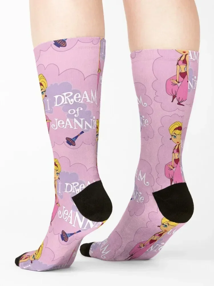 I Dream of Jeannie 4 Socks christmass gift hip hop Rugby Stockings man Mens Socks Women's