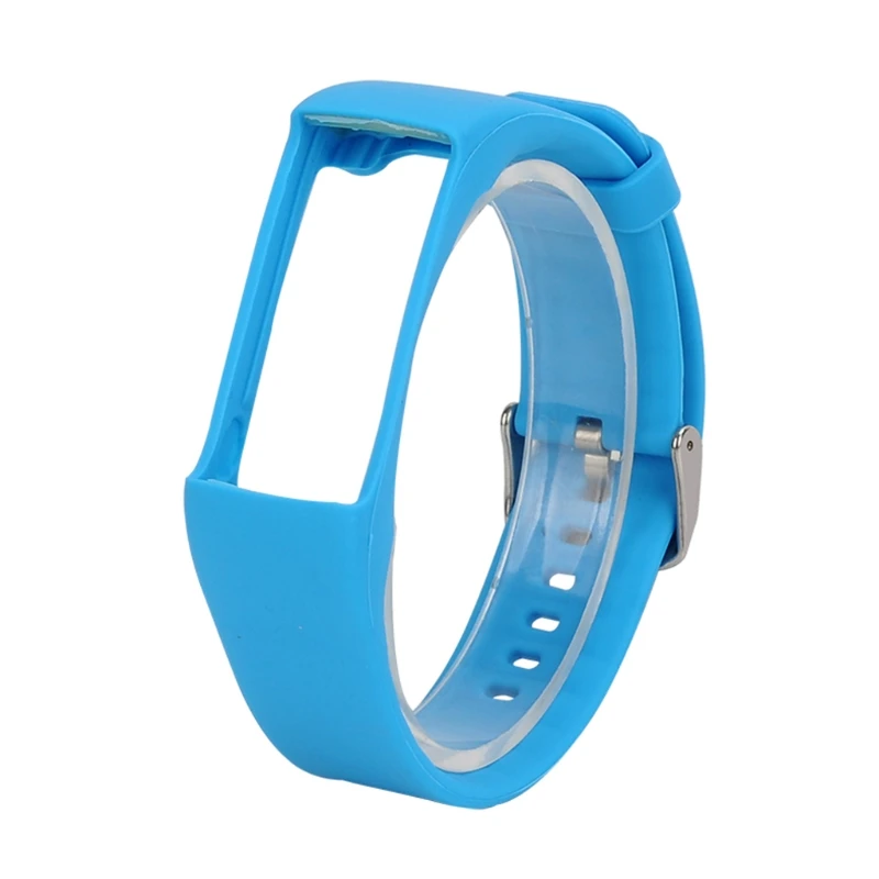 Watch Bracelet Band Anti-scratch Waterproof Silicone Strap for Polar A360 A370