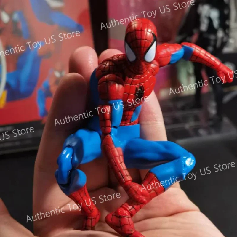 Originale Ct Toys Spiderman Figura Mafex 185 L'incredibile Spider-Man SHF Anime Action Figure Regali personalizzati Giocattoli