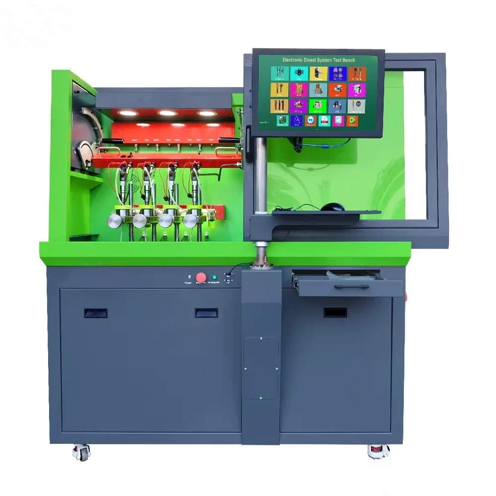 CR304S Crdi Injector Testing Calibration Machine Common Rail Injector test Bench to test 4 Pcs Injectors at the Same Time