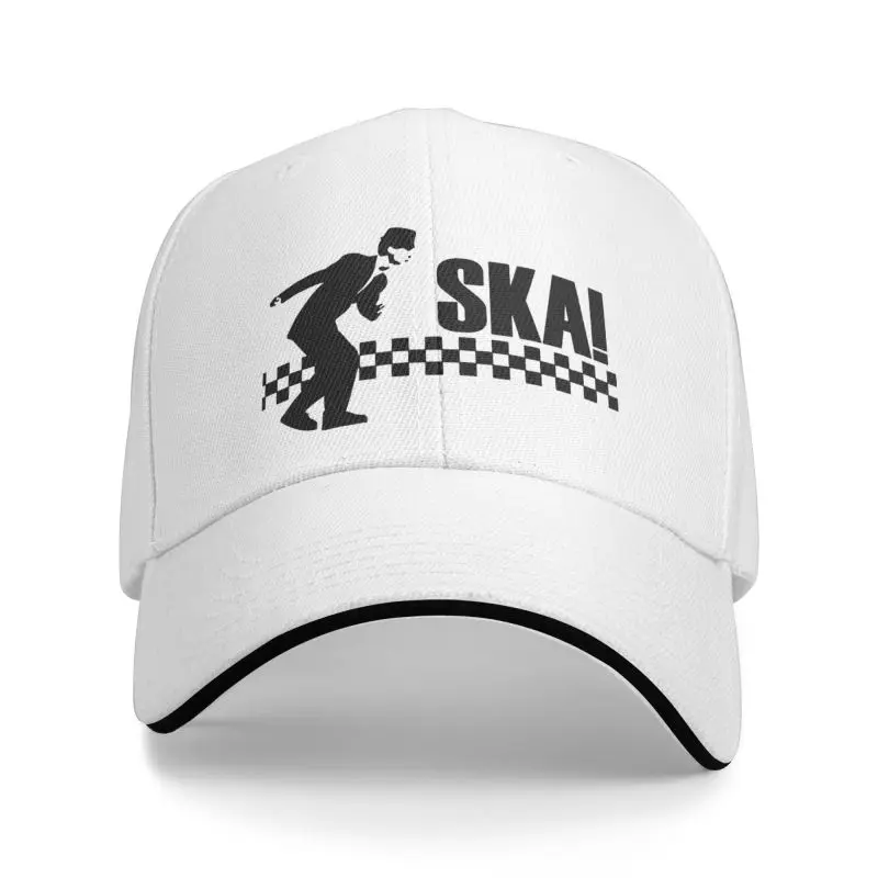 Custom Ska Jazz Dance Baseball Cap for Men Women Breathable Jamaica Music Dad Hat Outdoor