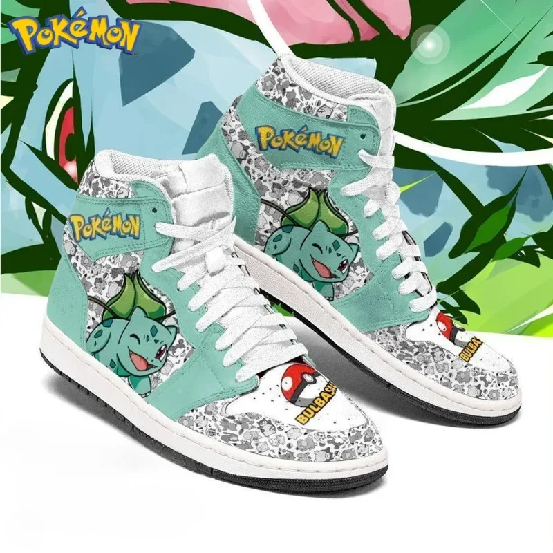 Anime Pikachu Go Gengar Anime buty męskie Dropshipping Pikachu Cartoon Cosplay trampki męskie wysokie wulkanizowane buty do biegania prezent