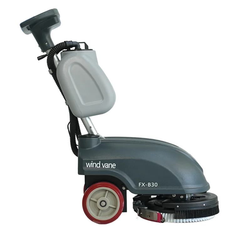 Commercial Grade Electric Fuel Floor Scrubber Machine New Condition Core Brush Components Sweeper Burnishing Tool for Flooring