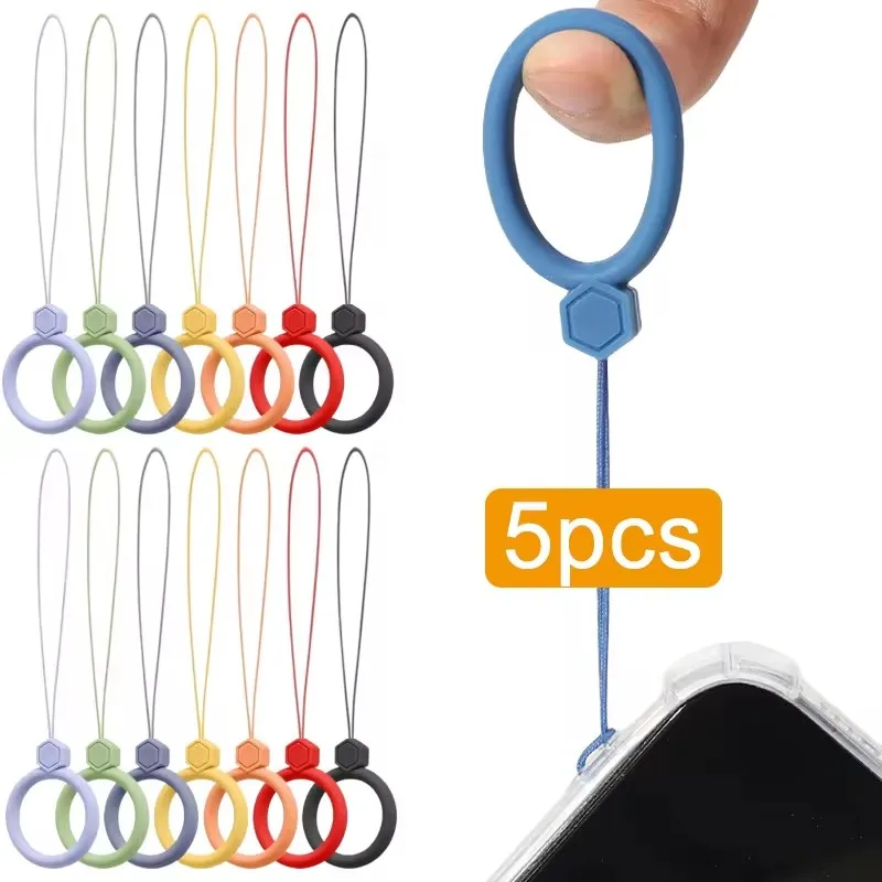 10Pcs Silicone Mobi… - image