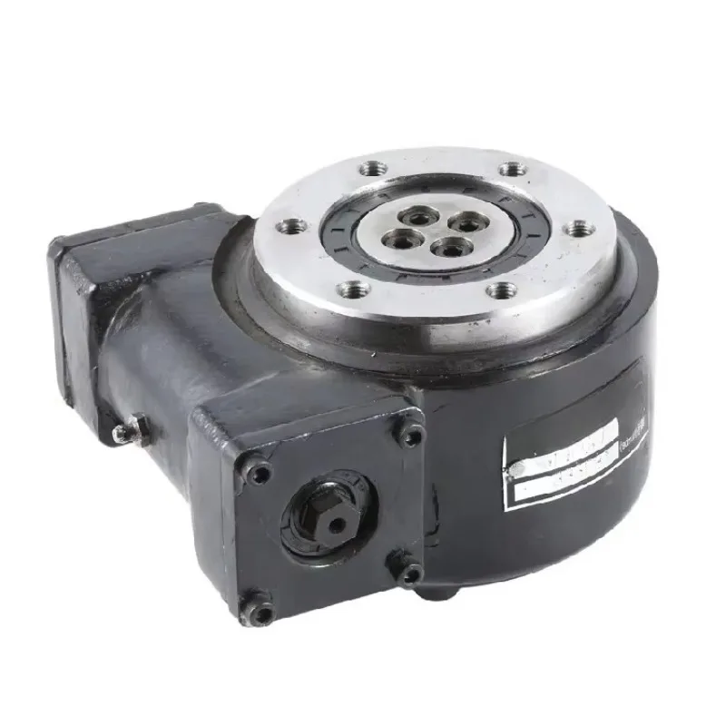 Small single-axis rotary drive for solar trackers, slewing bearings