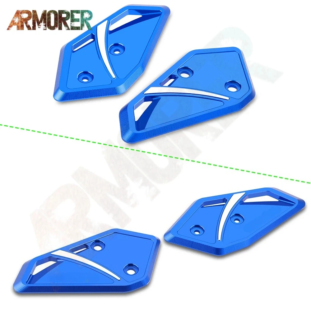 

Motorcycle CNC Footrest Pedal Heel Plates Guard Cover Protector Accessories For MT07 MT 07 FZ07 XSR 700 xsr700