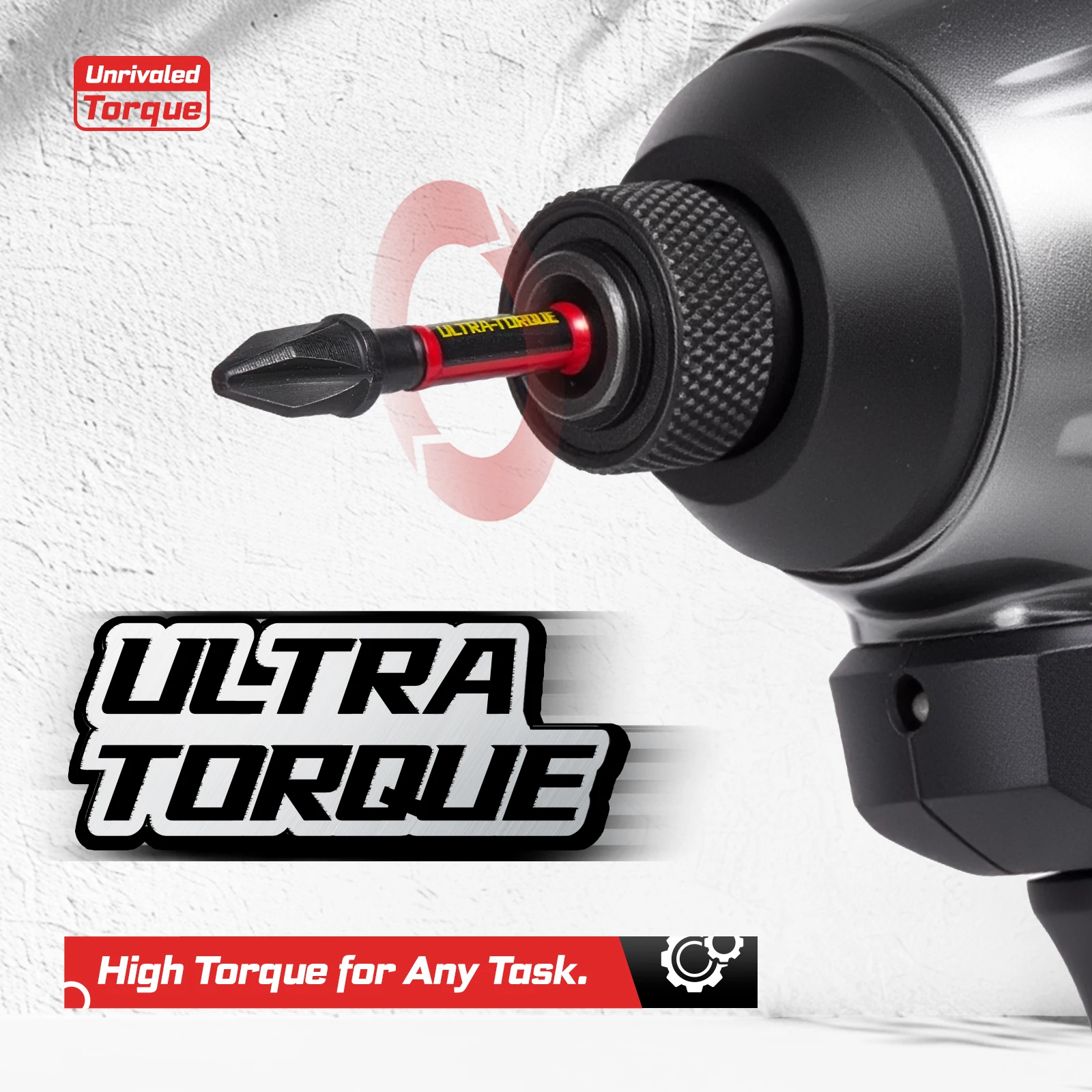 Geinxurn #2 Pozi  Screwdriver Bit Set,Impact Magnetic Alloy Steel Bit with Bit Holder and Storage Organizer