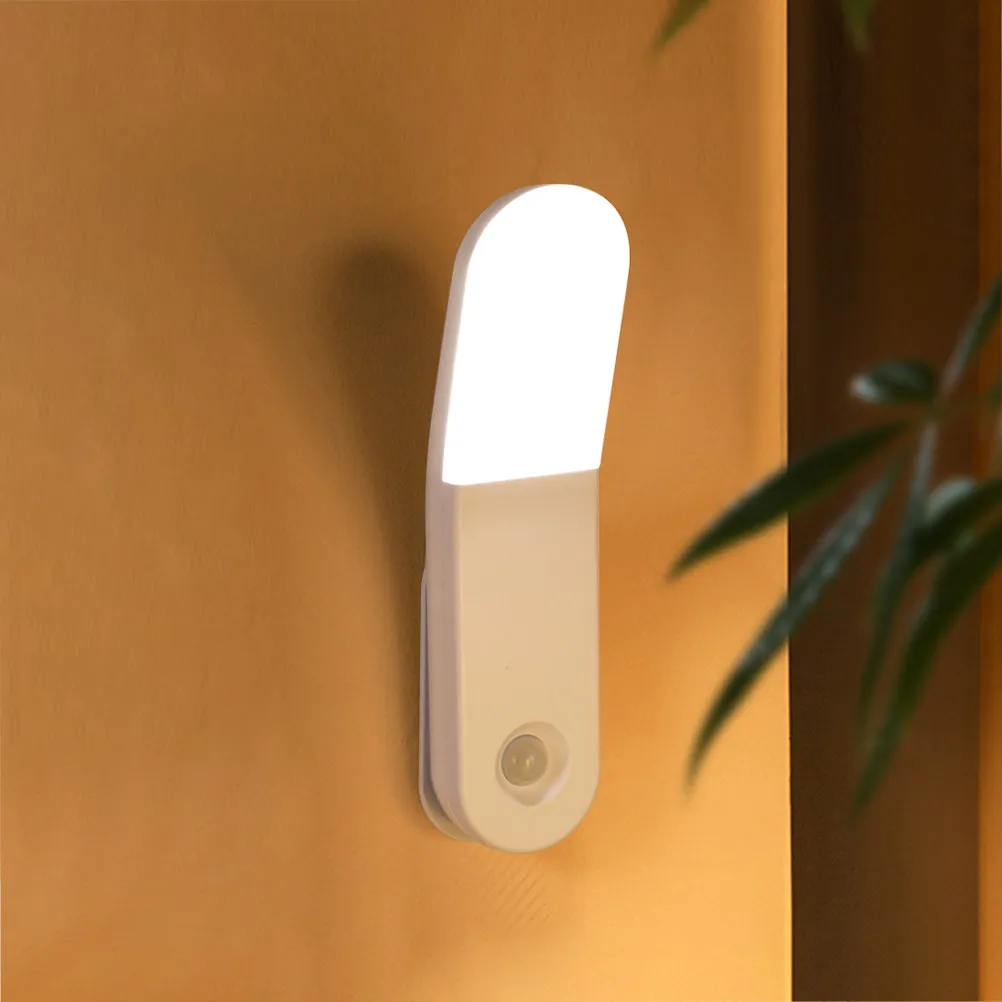 Rechargeable Motion Sensor Night Light Smart LED Lamp Human Body Induction for Wardrobe Kitchen Bathroom Lighting