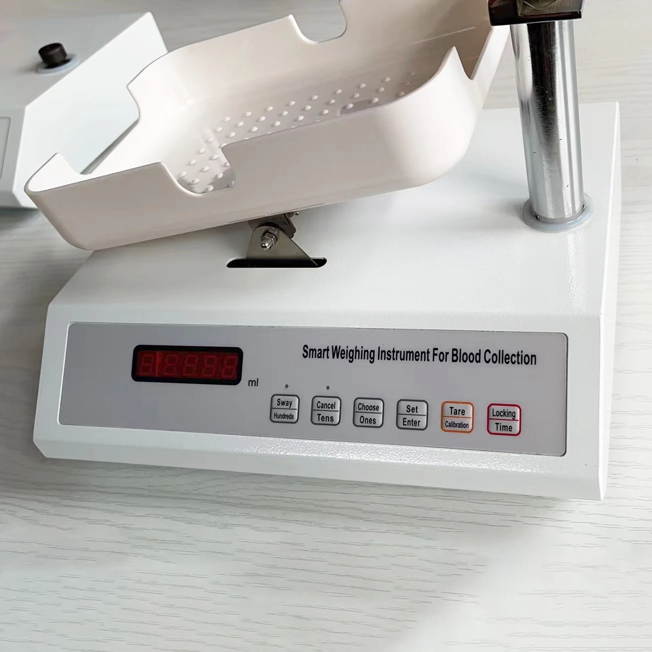 Hospital Clinical High Precision Intelligent Sampling Weighing Scale Bag Collection  with Sound Light Alarm