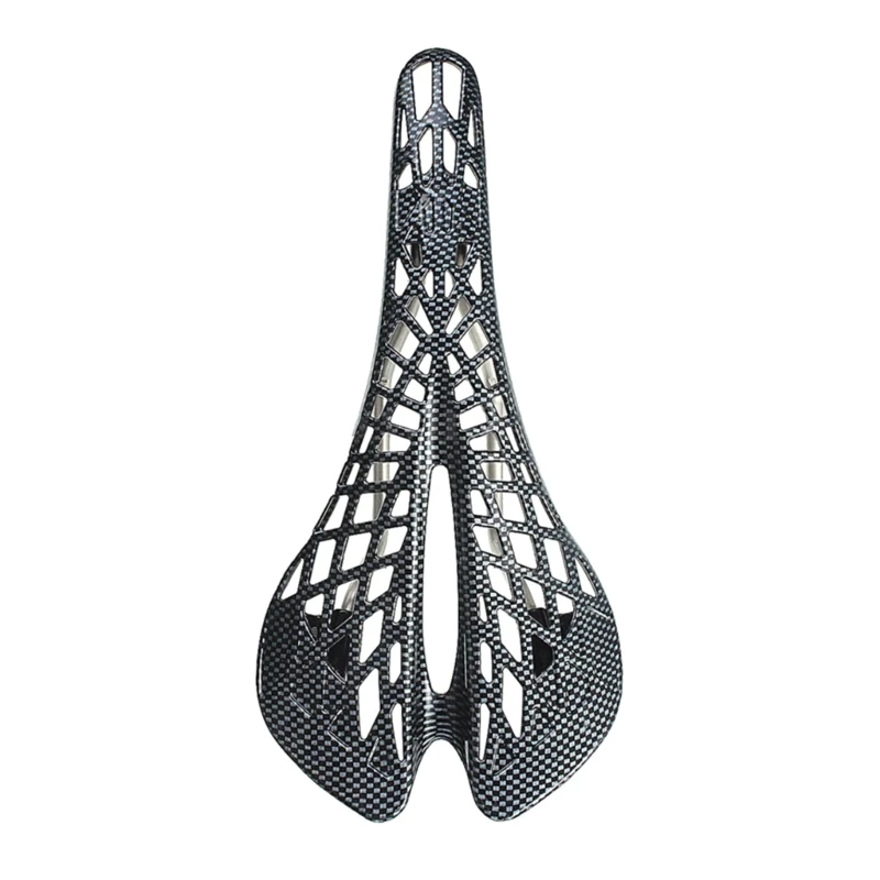 Carbon Fiber Bike Breathable Road Bike Saddle Cushion for Men Women