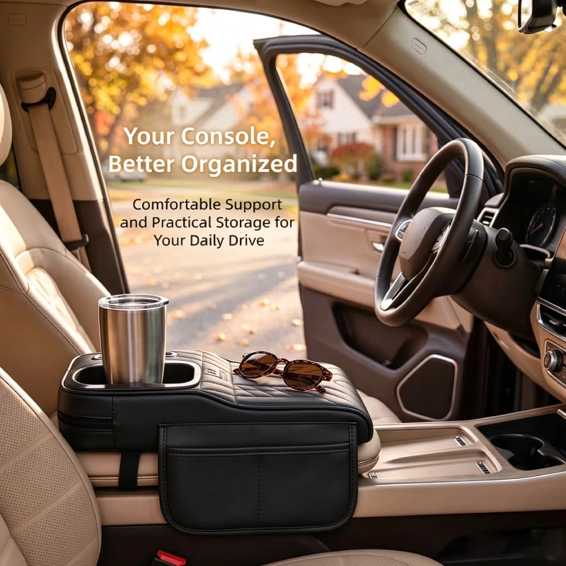 Car Armrest Box Cover Double S - Car Seat Cover ulasan dan harga