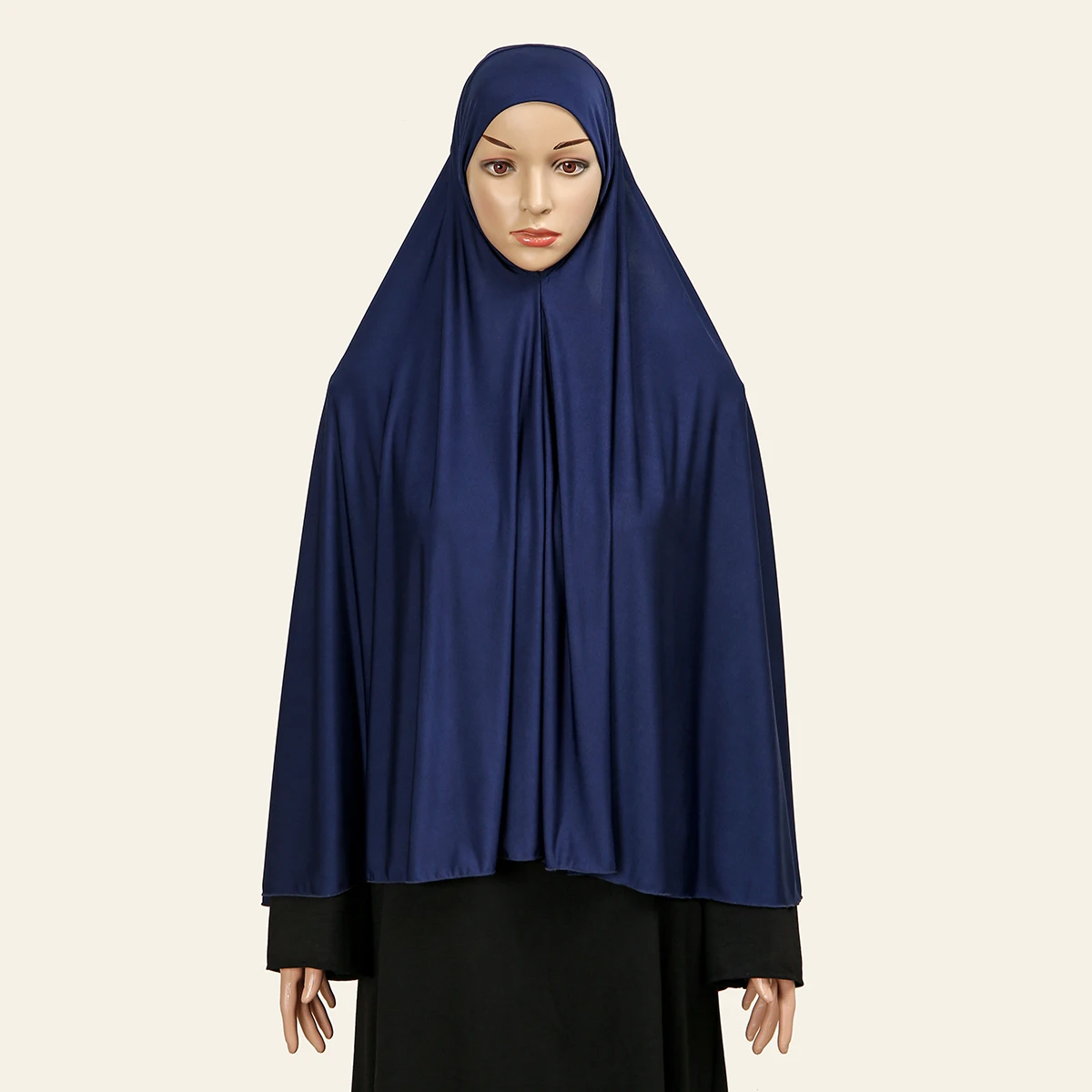 Hijab Instantâneo Muçulmano para Mulheres, Oração Cobertura Completa, Boné de Quimioterapia, Lenço Amira de Uma Peça, Xales Véu, Ramadan Khimar