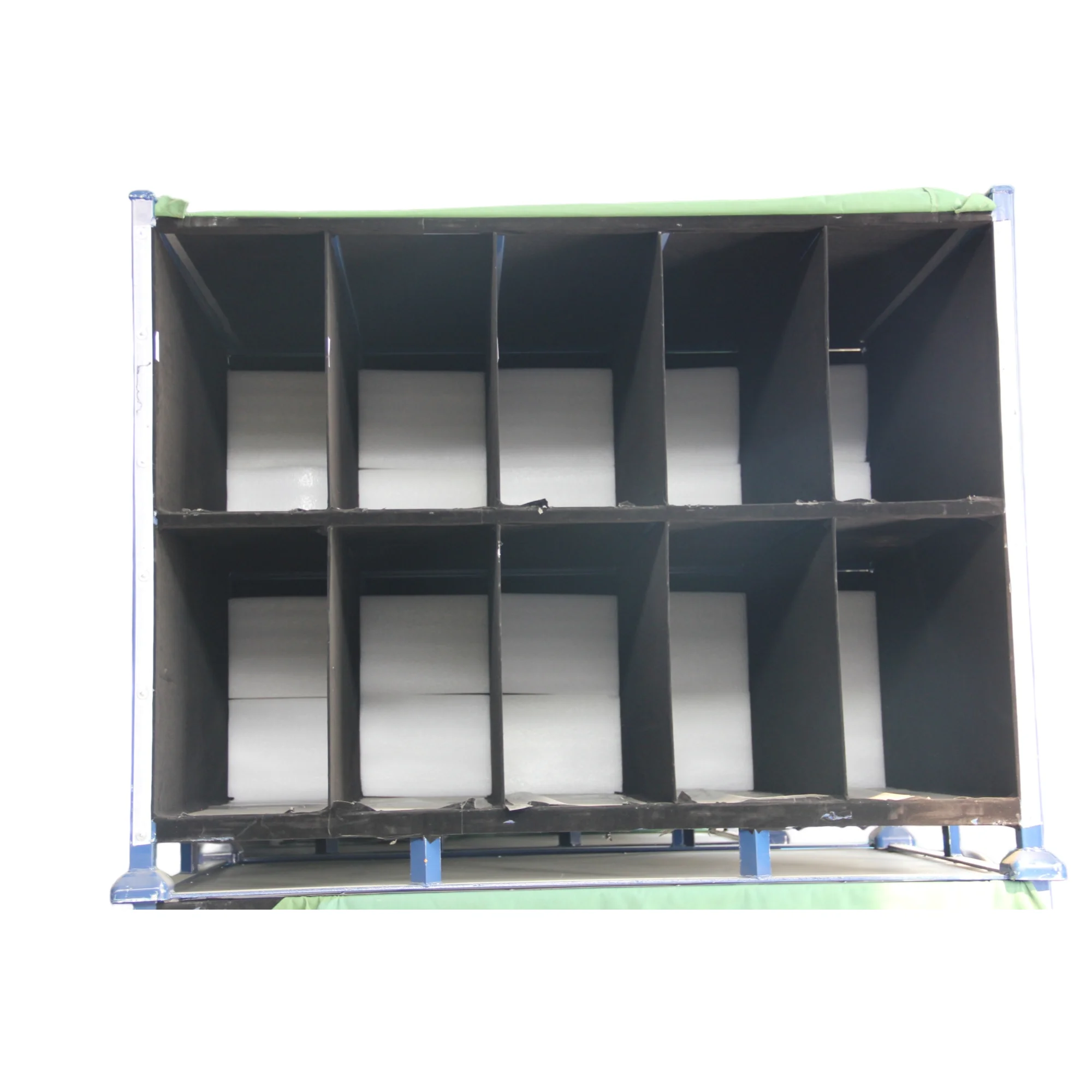Car Dashboard Customized Steel EVA Storage Transport Bracket 1000kg Capacity Buckle Closure Car Interior Packaging