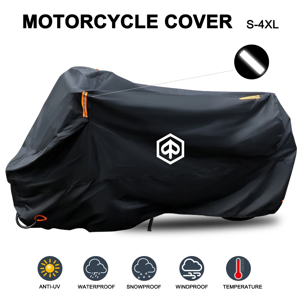 

Motorcycle Cover Waterproof Outdoor All Season Dustproof UV Protective Rain Cover for PIAGGIO Beverly Fly Liberty MP3 125 150 20