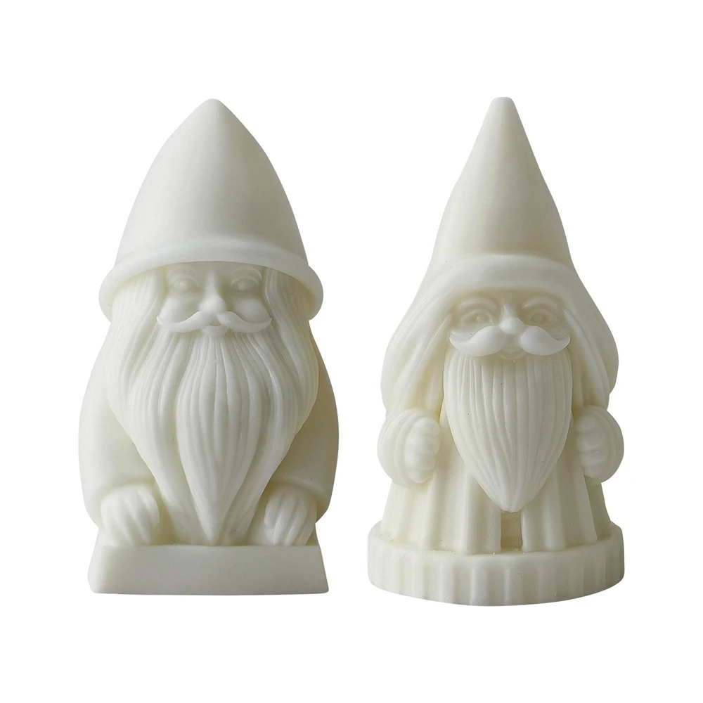 

Santa Claus Aromatherapy Candles Silicone Mold Christmas Gypsum Silicone Mold Scented Making Tools 3D DIY Handmade Fragrance