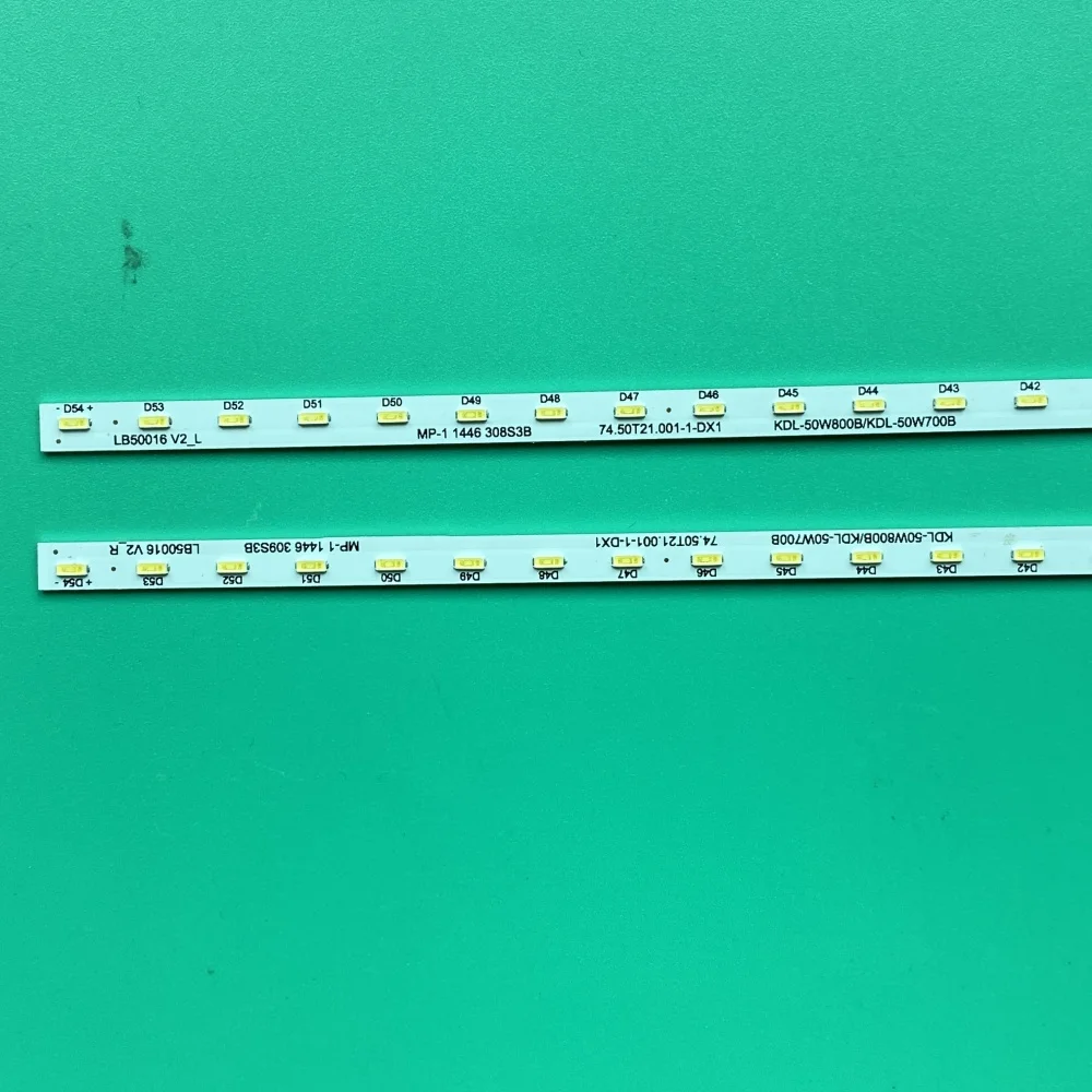 

Светодиодные ленты для подсветки телевизора для Sony KDL-50W817B KDL-50W828B KDL-50W829B KDL-50W685A KDL-50W656A KDL-50W670A Линейки для полос LB50016