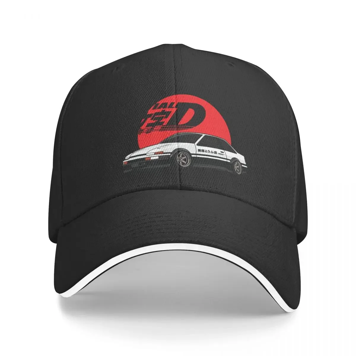 Takumi Fujiwara Trueno AE86 Classic T-shirt Baseball Cap Beach Bag Golf Hat Beach Hats For Men Women's