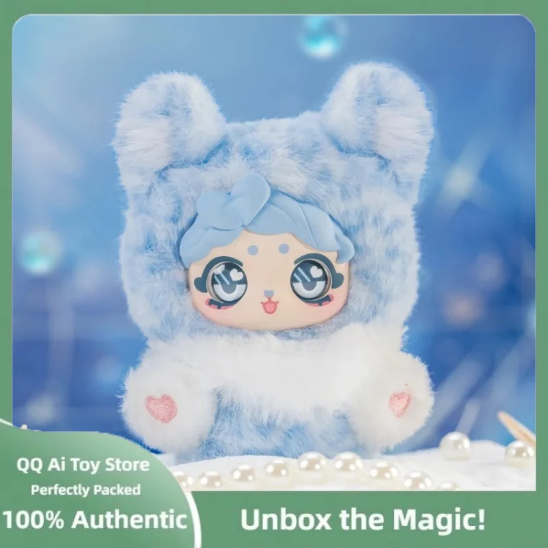 الأصلي Pengpeng Pawfection سلسلة صندوق الغموض Kawaii حقيبة قطيفة المعلقات صندوق أعمى تمثال الدمى المفاتيح لعبة مفاجأة هدية