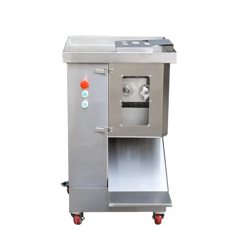 

Automatic stainless steel fresh meat shredder, multi-functional beef slicer