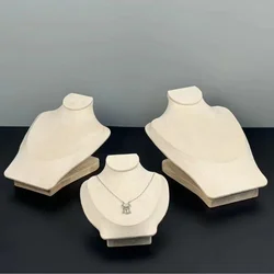 New High Sense Solid Wood Model Counter Jewelry Storage Bracelet Necklace Display Stand Colors Size S M L