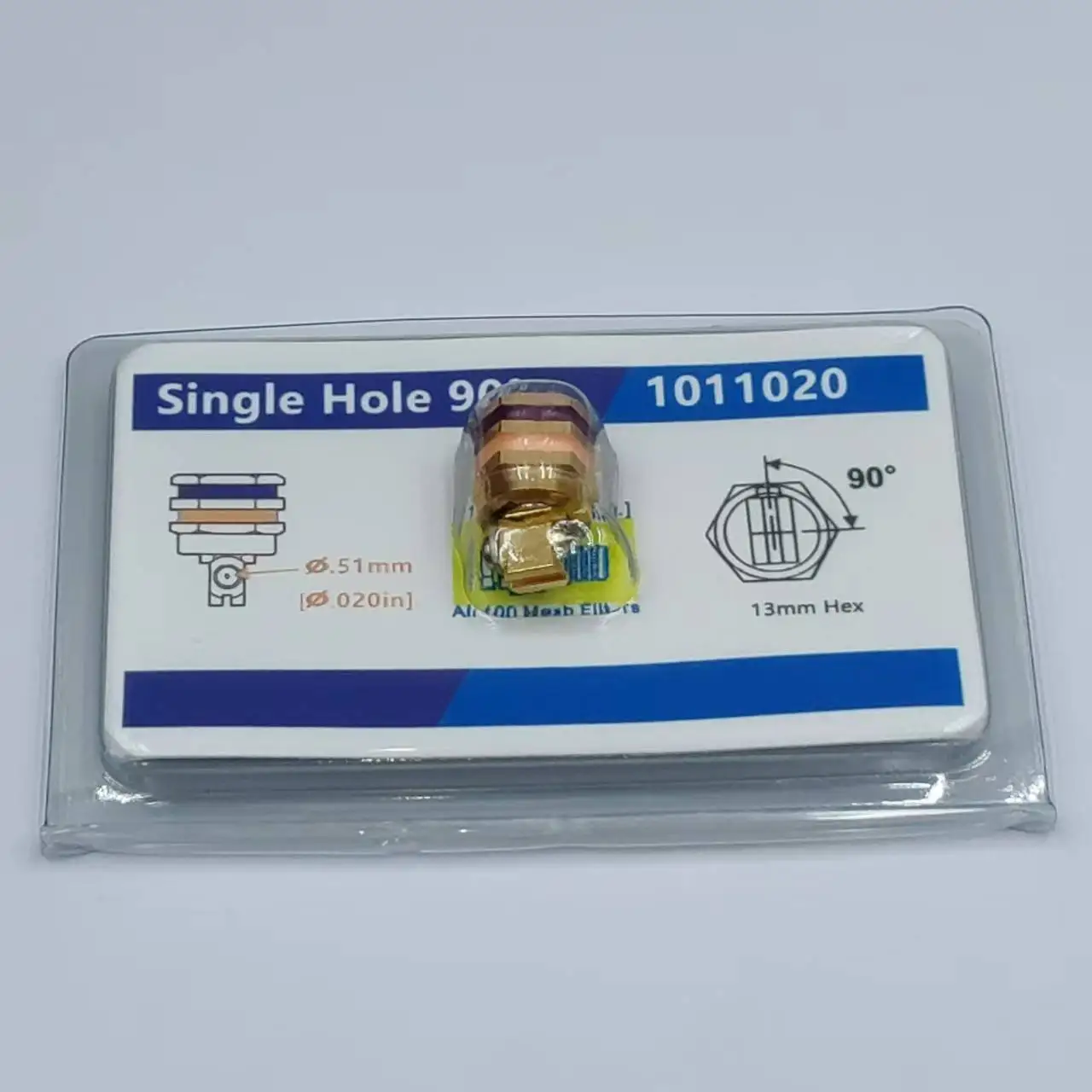 Hot Melt Glue Machine Nozzle Electronic Glue Gun Parts 1011020 Packaged in Carton Box