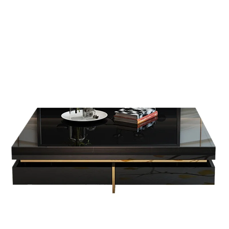 Light luxury coffee table advanced sense modern simple large apartment living room