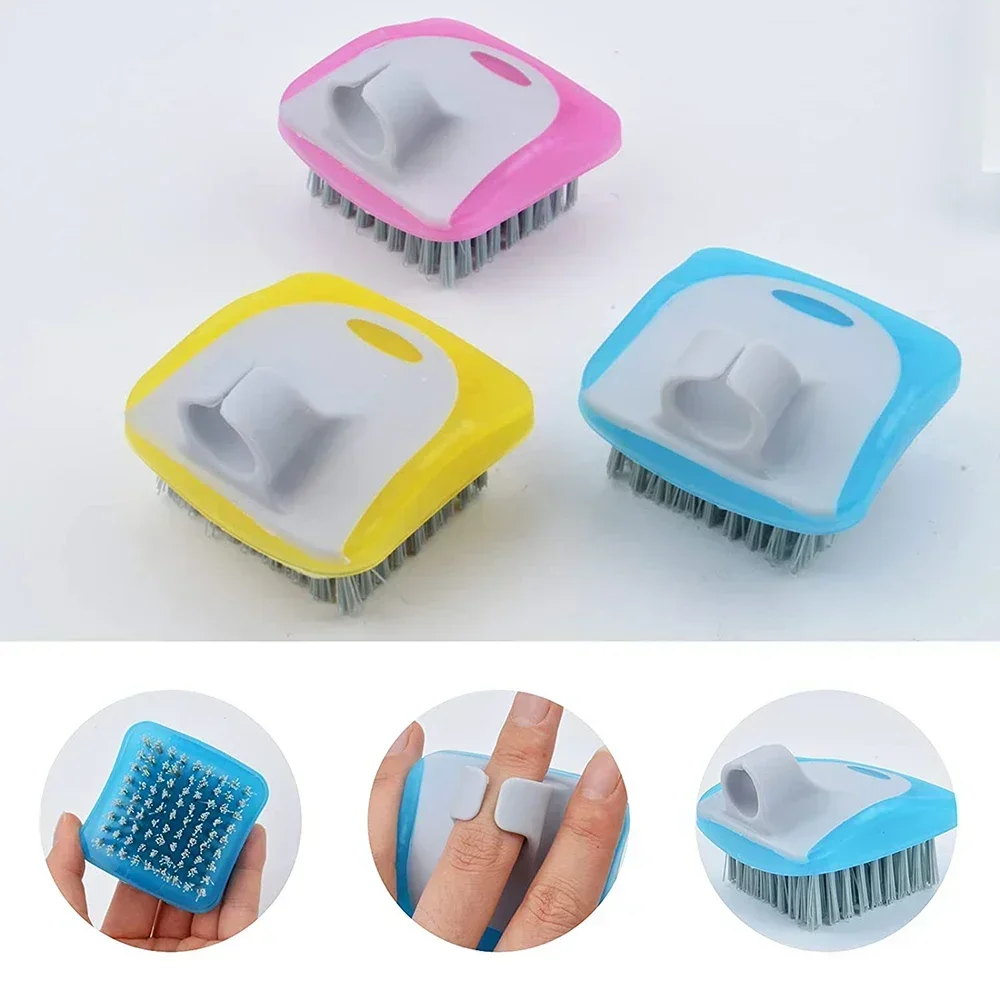 Vegetable Cleaning Brush Vegetable Brush Scrubber for Food, Mushroom Brush, Fruit and Veggie Brush Scrubber with Ring