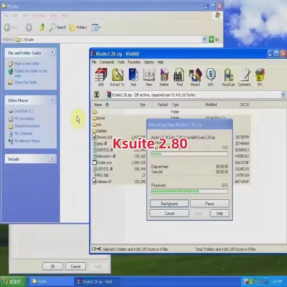 Latest Ktag 2.25 Ksuite 2.80 Software for KESS V2 V5.017-RSA Error Fix EU Online Version Car Truck Bike Tractor Unlock Tool
