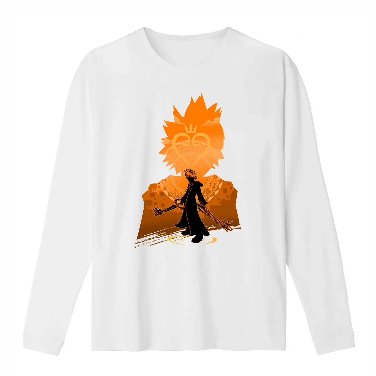 The Key of Destiny Pop ver T-Shirt Summer Casual Cotton Tee Oversized Streetwear Tops Vintage Graphic Print Unisex Men Women