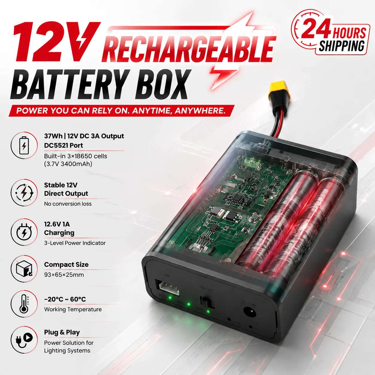 드림카 JH-K05W 12V 충전식 배터리 팩 듀얼 라 - Bike Light Front Rear 리뷰 및 가격