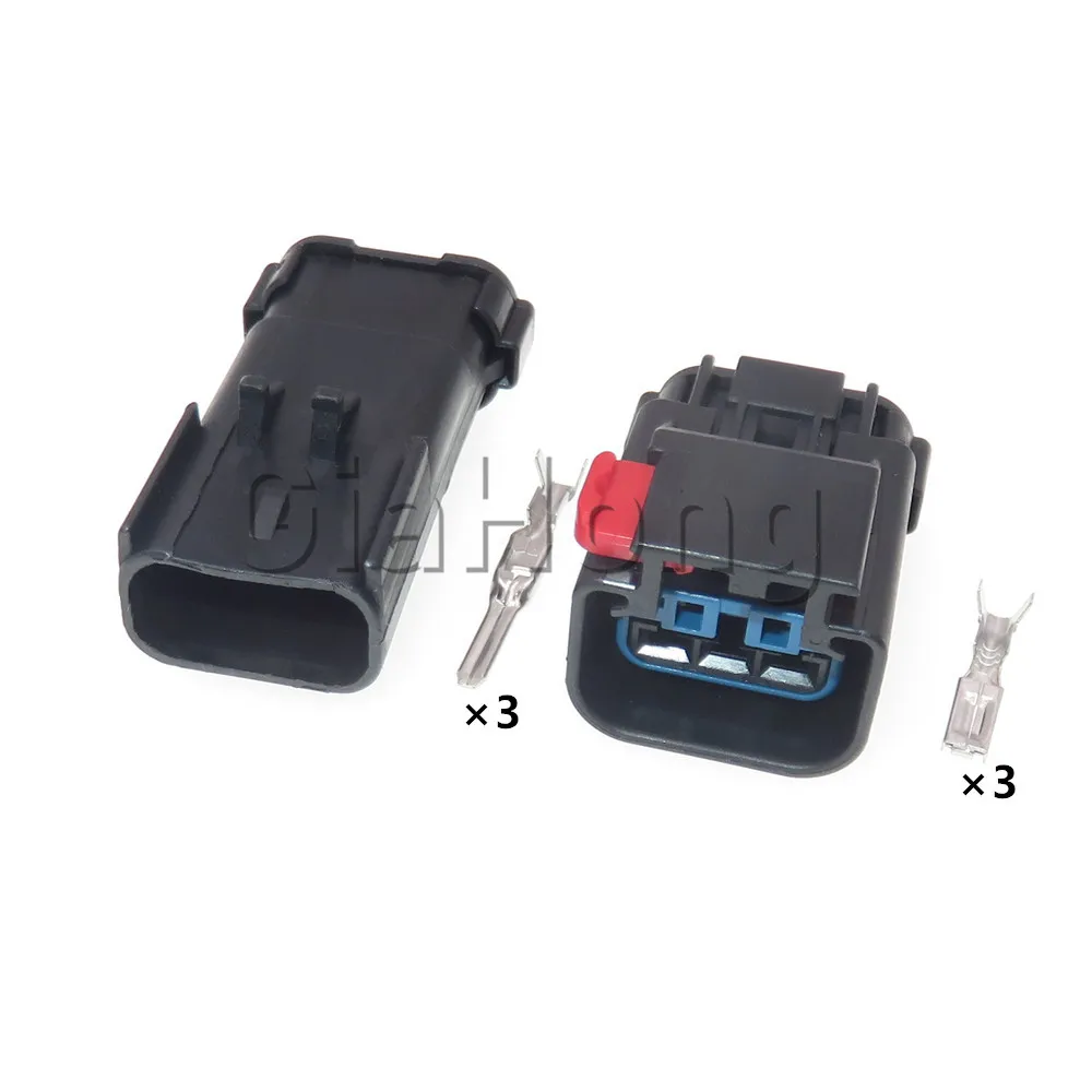 1 Set 3 Ways 54200308 54200312 AC Assembly Headlight Plug Pigtail FCI Apex 2.8mm Waterproof Crankshaft Position Sensor Connector