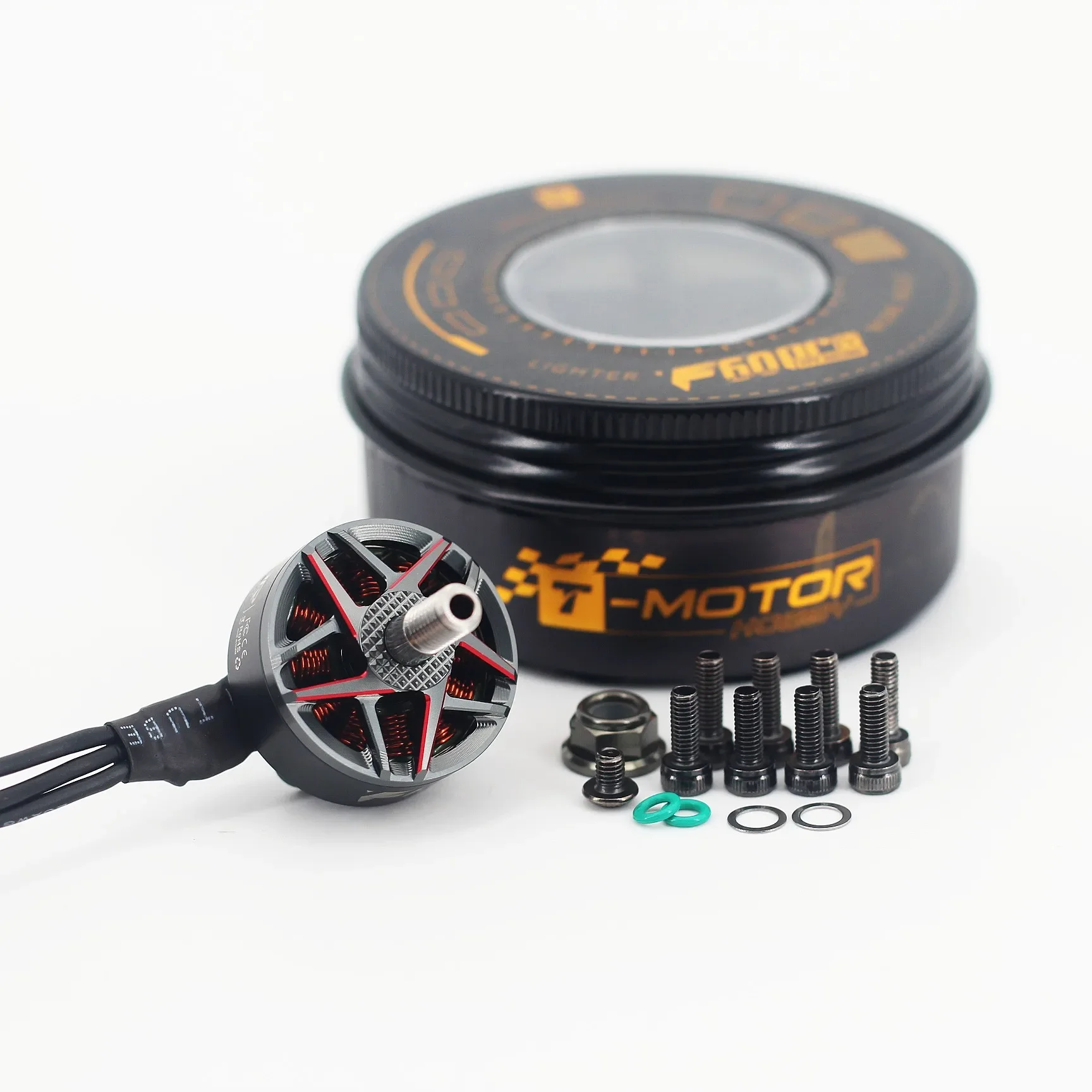 T-Motor F60 Pro Iv Iiii 2207 1750kv 1950kv 2550kv 4-6S Borstelloze Motor T5147 T5150 Rekwisieten Voor Rc Fpv Racing Drone Freestyle Frame