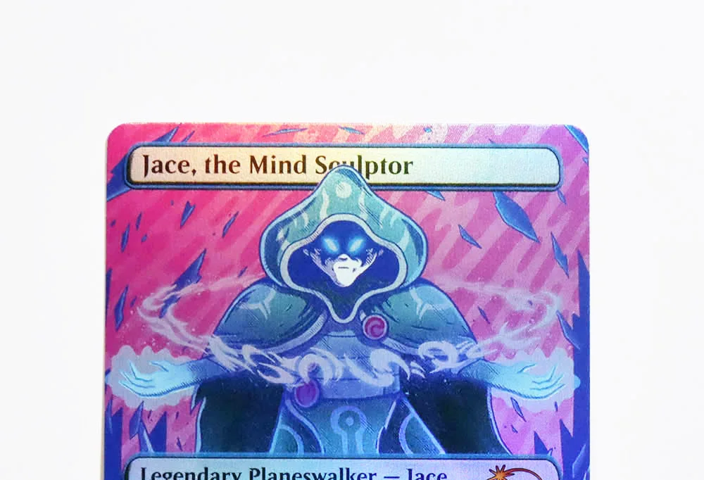 

Jace, the Mind Sculptor TCG Magical Proxy Cards Game Quality Proxy Gathering Board Playing Game Trading Cards Proxy