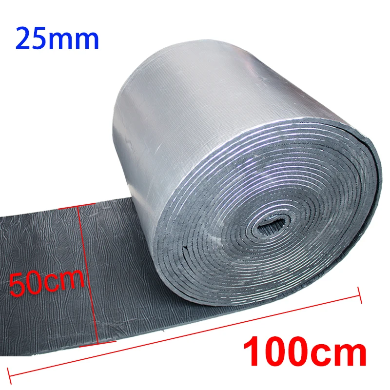 5/10/15/20/25/30mm Dik * 50*100 cm Auto Motorkap Deur Geluidsisolatie Warmte-isolatie En Vochtbestendige Pad