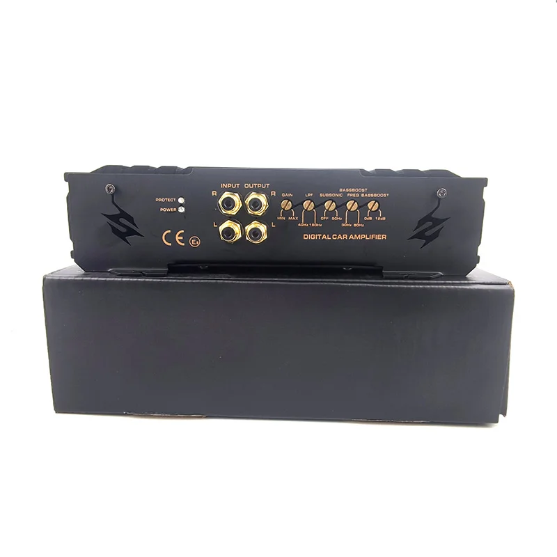 new Factory Strong Bass Car Subwoofer Amplifier RMS 2000W 1 Ohm Class D  MonoBlock  Subwoofer Car Amplifier