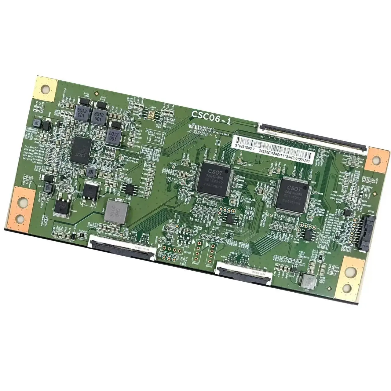 CSC06-1 is suitable for 65V6E HD65KANS logic board. CSC06-1 white bar code ST6451D03-7 tested well