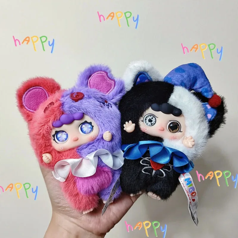 

In Stock Migo Little Troublemaker Series Blind Box Backpack Pendant Collection Model Mysterious Box Desktop Ornament Girl Gifts