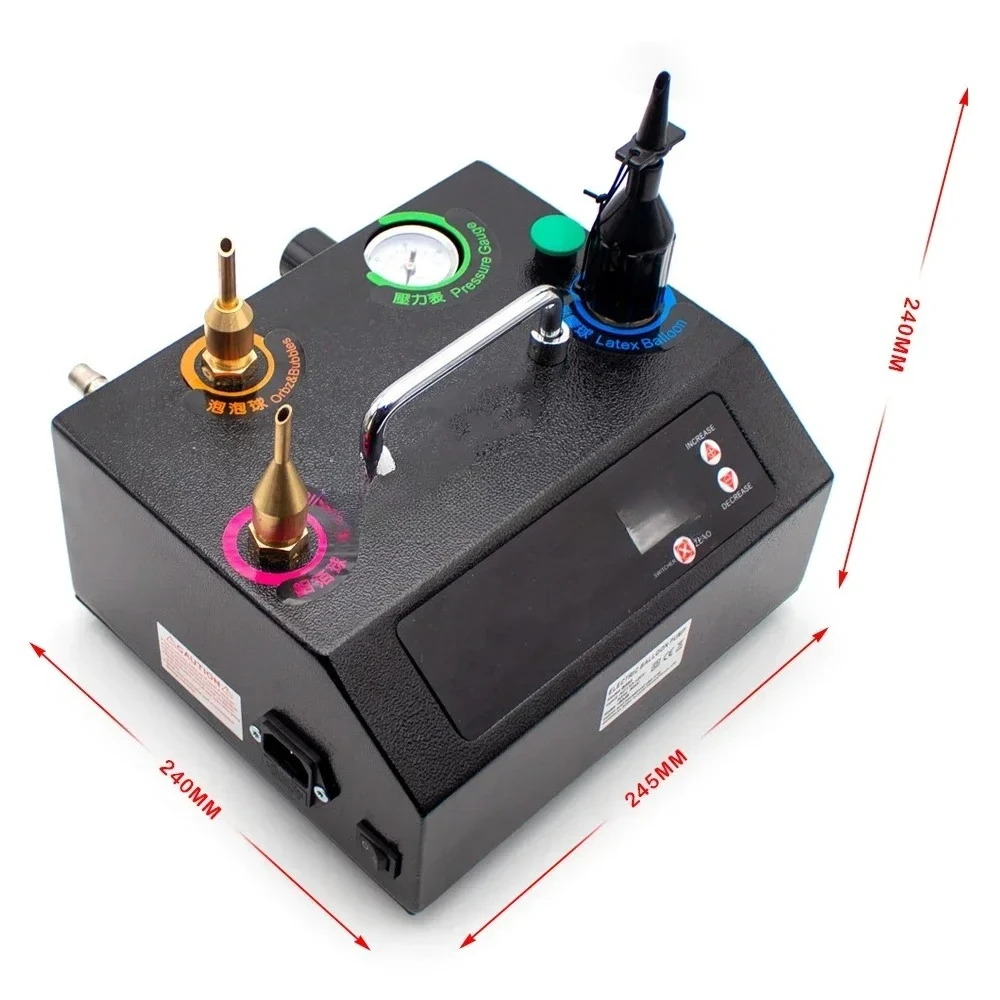 Inflator Helium Air Pump Floating Balloon Inflatable Machine Helium Filler for Wedding Birthday Party