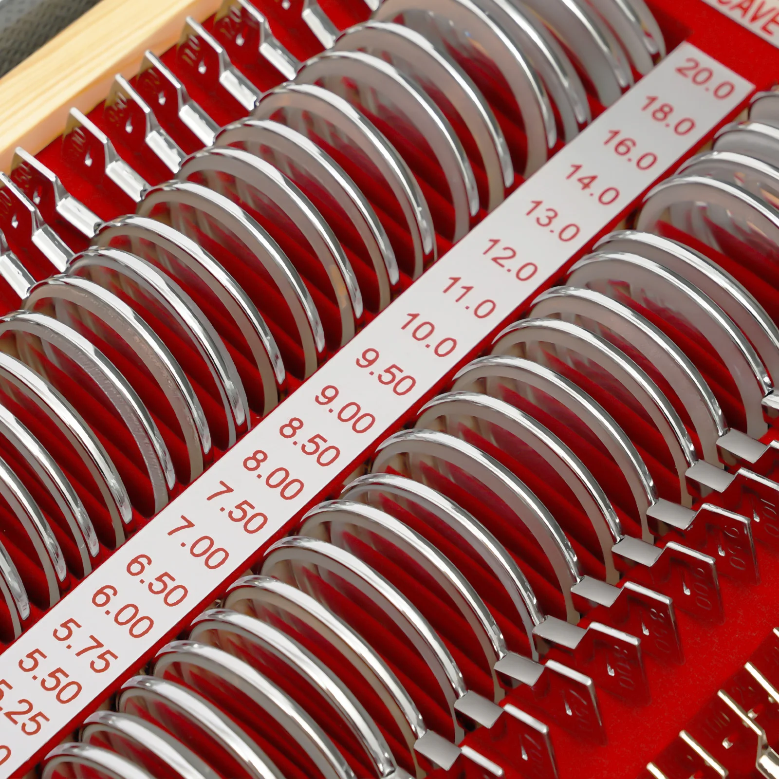 Optometry Rim Case Kit Trial Lens Set Optical 240 Pieces Trial Lens Set Metal Rim Precise Optical Trial Lens Set for Optometrist